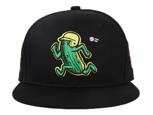 Breathable Comfortable Football Cap for Men/Women, Retro Adjustable, Pickle, Daily All-match Hat, Toast, 3D Embroidered Adjustable Outdoor Sport Cap