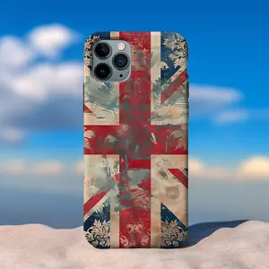 Retro Union Jack Phone Case – Grunge Union Jack Aesthetic iPhone Case, Retro Streetwear Style Cover