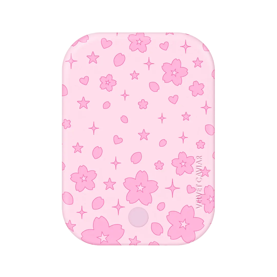 Pink Cherry Blossom MagSafe Battery Power Pack Pink Cherry Blossom MagSafe Battery Power Pack