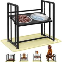 Black-With Feeding Mat