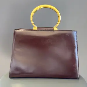 Pre-owned leather Tote Bags Vintage Celine Top Handle