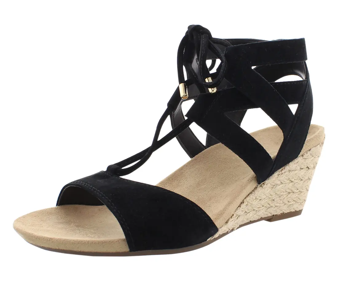Vionic Noble Tansy Espadrille Wedge Womens Shoes