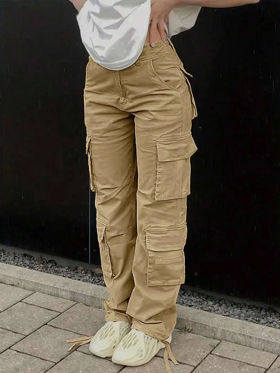 Women's Casual Y2K Multi-Pocket Cargo Pants
