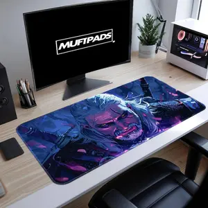 The Witcher 3 Mouse Pad, Geralt Gaming Desk Mat, Mouse Pad Gaming Decor