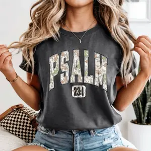 PSALM 23:1 comfort color tee