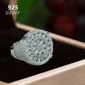 Hip hop fashion men's trendy gothic style ring. Suitable for daily life scenarios, parties, birthdays, and other occasions. Gifts for friends, family, men and women, couple anniversaries