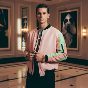 Big League Chew Men's Bomber Jacket