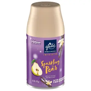 Refills for Automatic Spray Air Freshener, Sparkling Pear Scent, 6.2oz, Single Pack