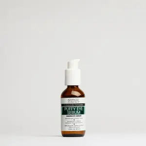 Advanced Clinicals Puffy Eye Serum – Depuff, Brighten & Tighten with Peptides + HA