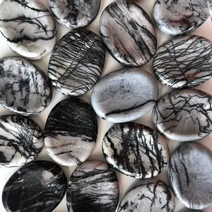 Spiderweb Jasper Worry Stone