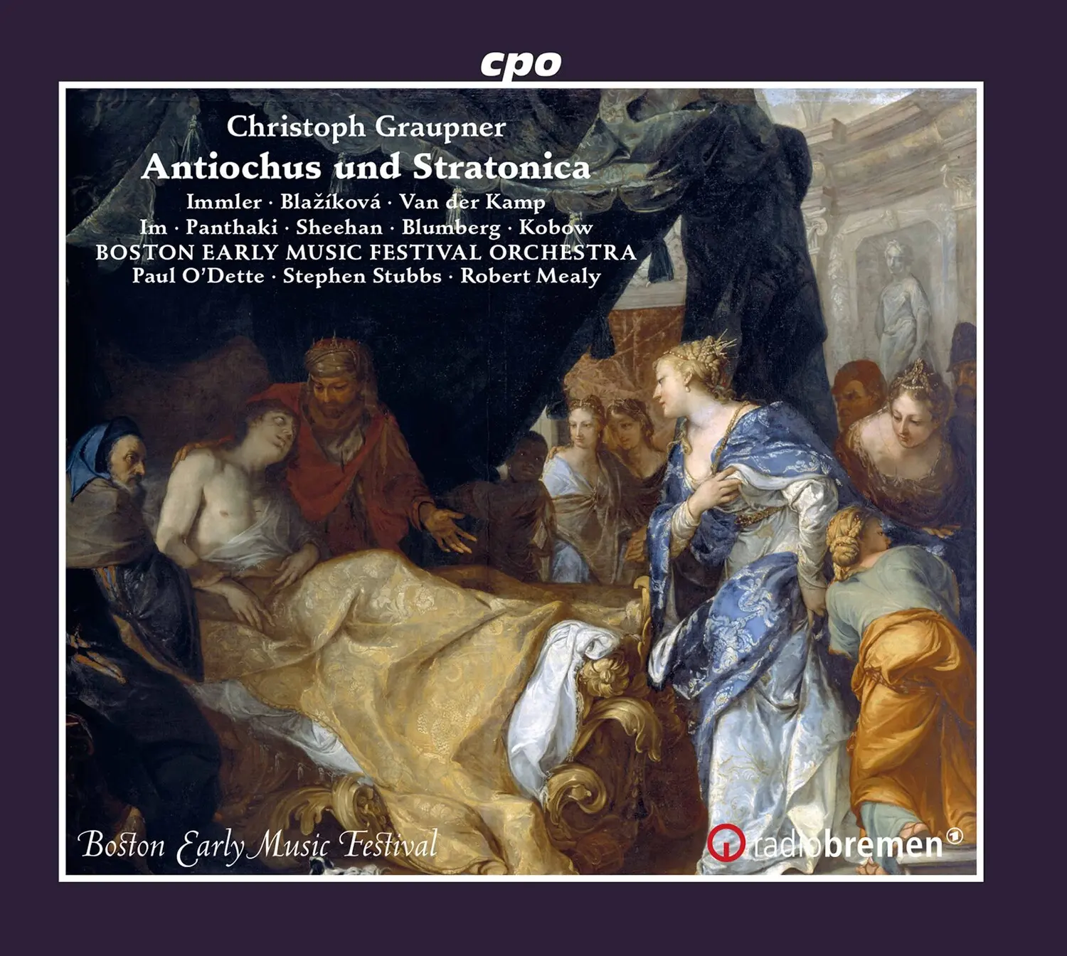 Graupner - Antiochus Und Stratonica  [COMPACT DISC - CD] 3 Pack