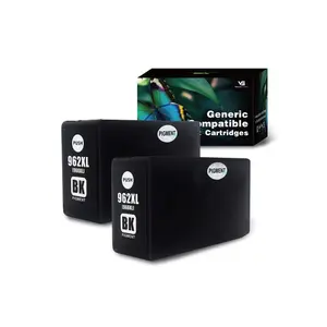 superior quality  962XL Generic Ink Cartridge Replacement for HP 962 XL Compatible with and OfficeJet Pro 9000 9010 9020 Series Black Two Count Pack