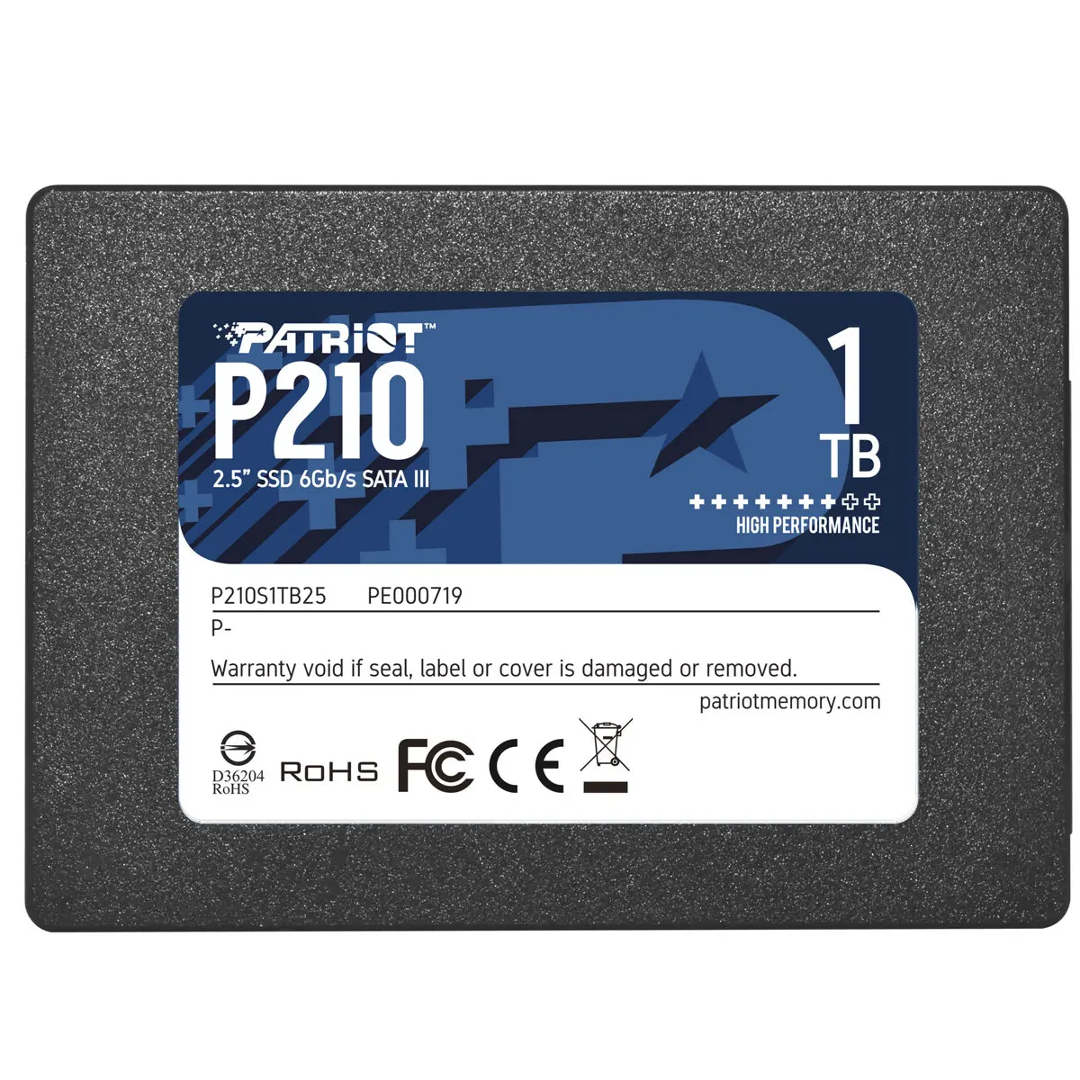 Patriot P210 1TB SATA III 2.5" Internal SSD