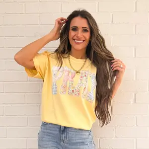 FAUX quilted Pray, Howdy, Amen, Risen, Jesus Varsity Faith, Preppy Cottage core Worship, Faux Quilted Religious, Faux Embroidered Christian (NOT Real Fabric Patches) Sweatshirt