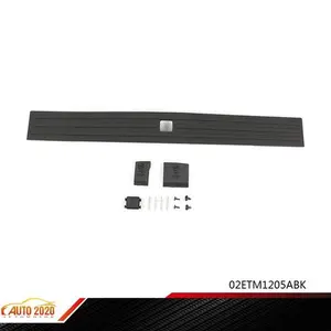 Fit For Ford F150 2015-20 Tailgate Flexible Step Molding Trim W/ Release Button