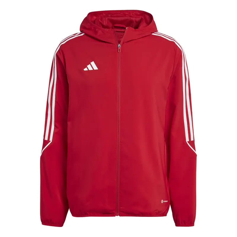 adidas Mens Tiro 23 League Windbreaker Soccer Cleats  Moisture Wicking - Red