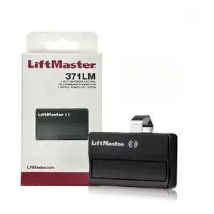 271lm Garage Door Opener Remote Control, 390mhz Rolling Code Electric Gate Transmitter, Wireless Sender, Lithium Batteries Included, Compact Size