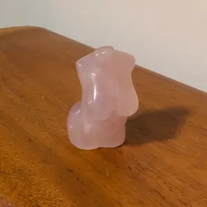 Rose Quartz Body Carving