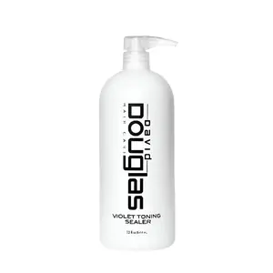 David Douglas Beauty Violet Toning Sealer, 32oz with Pump - Blonde Color Haircare Product, Violet Pigments, Yellow-Neutralizing, pH Balanced