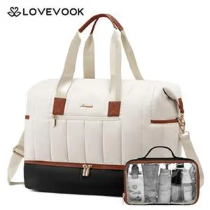 [For LOVEVOOK LIVE] LOVEVOOK Travel Duffle Bag, with makeup bag