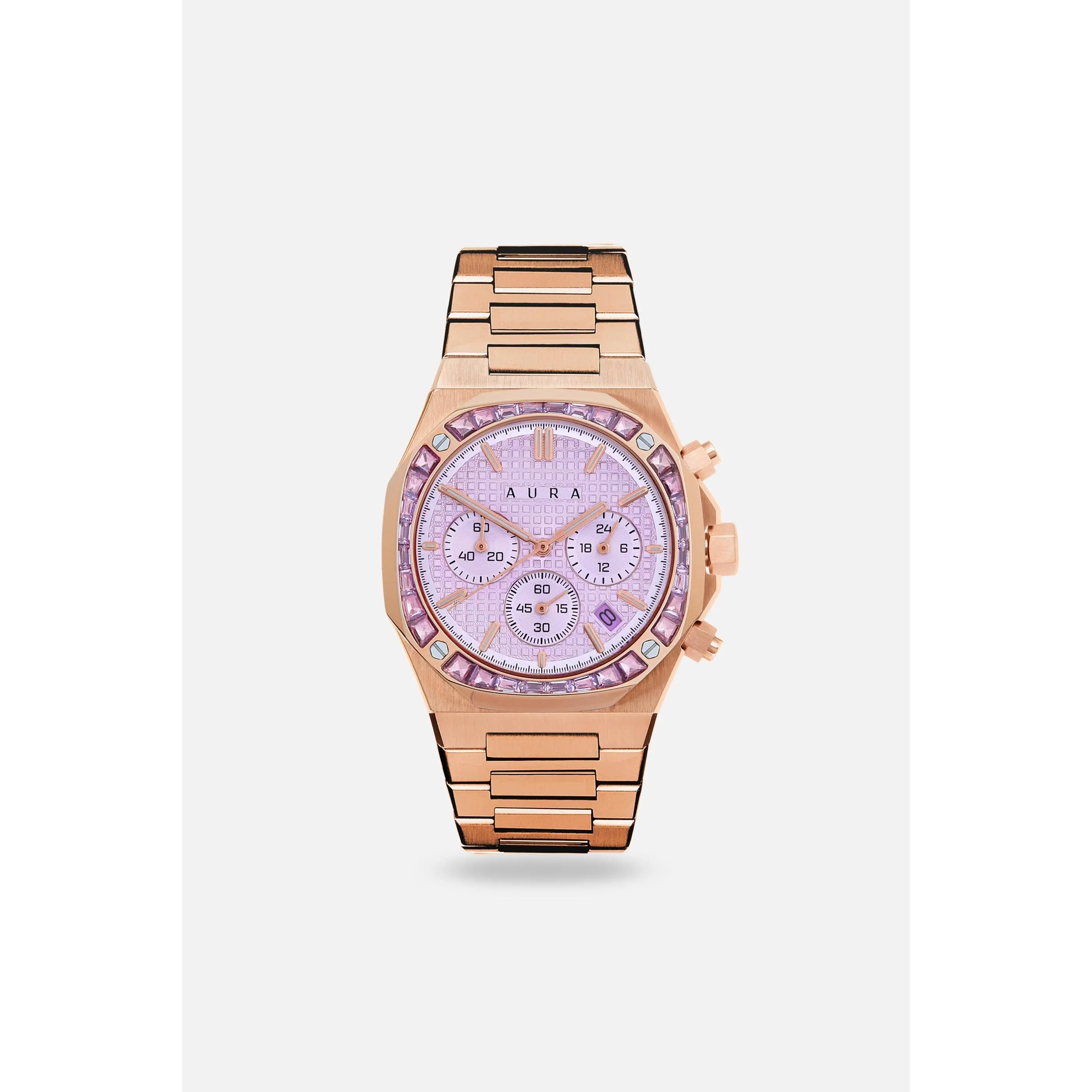 Chronograph 001: Rose/Lilac