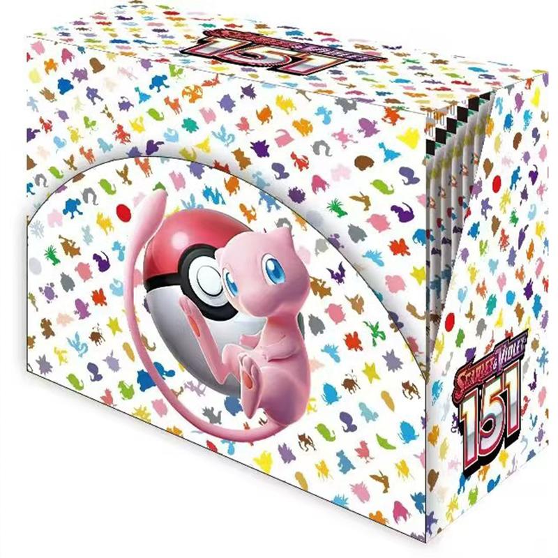 360pcs Pokemon Collectible Trading Cards Mega Booster Pack, Shiny Card Series Blind Box, Evolution Scarlet, Perfect Gift for Collectors, Birthday & Holiday Present