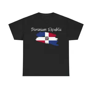 Dominican Republic T-shirt (Black)