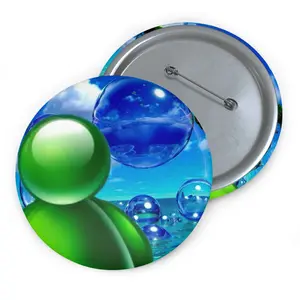 Frutiger Aero 3" Button Pin