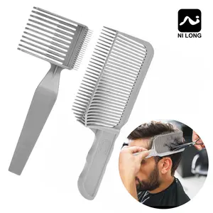 2 professional groomer's gradual change Barber Fade combs for thick hair, heat resistant design, suitable for salon and home use, ideal for men's Christmas gifts
