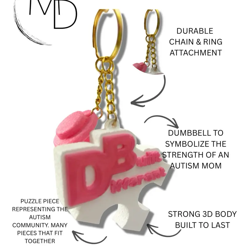 Built Different Keychain