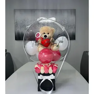 Bear stuffed balloon, Sanrio Graduation Flower Balloon : Graduation balloon, Flower Balloon, Sanrio Balloons, Graduation Gifts, Graduation Bouquet
