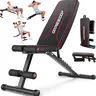 【TikTokShopBlackFriday】OPPSDECOR Weight Bench, Adjustable Strength Training Bench for Full Body Workout with Fast Folding lifting equipment - Perfect Gift for Father's Day, Christmas & Special Days