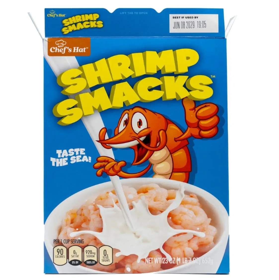 🦐  Prank Cereal Box – Shrimp Smacks Gag Gift Box | Funny Joke Prank Present 🎁