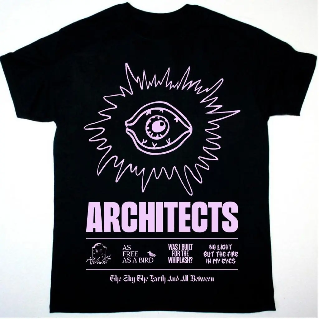 Architects The Sky The Earth And All Between Tour 2026 Vintage Metalcore Graphic Unisex T Shirt Holy Hell Fan Collection HY5925
