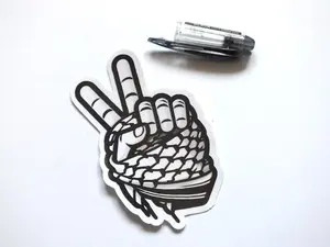 Palestine Keffiyeh Sticker, Show Solidarity, Palestine Decal