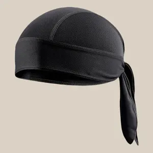 Sports Headband, Athletic Headbands, Sweat Wicking Headband & Headwrap, Hip-Hop Style Quick-Dry Durag, Classic Gangster Silk Wrap, B-Boy Street Dance Headwear, Moisture-Wicking Breathable Athletic Gear for Men & Women, UV Sun Protection