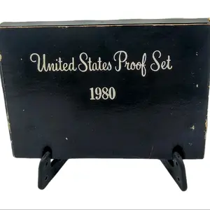 1980 United States Proof mint set. New in box with toning