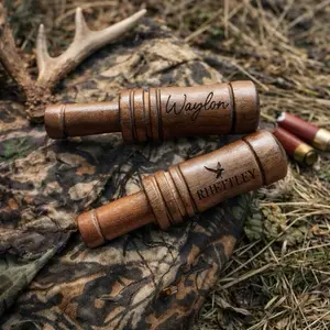 Personalized Duck Call, Wooden Duck calls, Laser Engraved