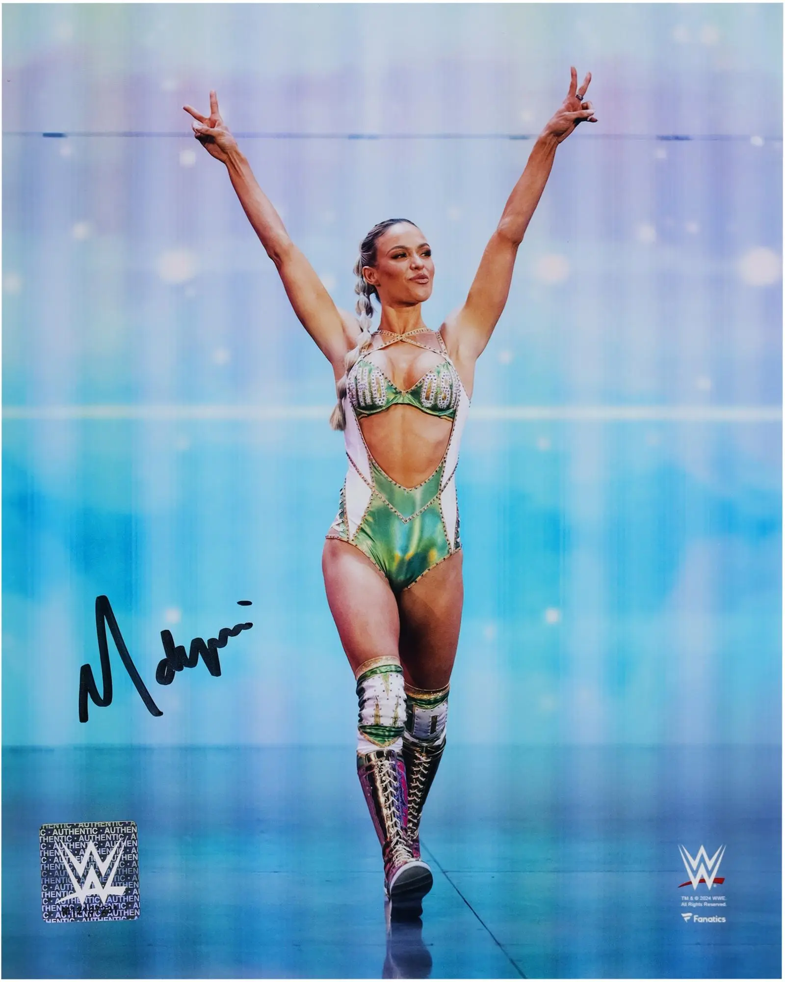 Maxxine Dupri WWE Autographed 8" x 10" Entrance Photograph - Fanatics Authentic Certified