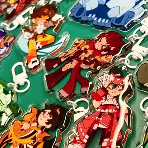15 Ops Overwatch Acrylic Keychains Gifts for Fans