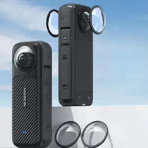 Lens Guard for Insta360 X4, Anti-scratch Lens Protector, Multilayer Hardened Lens Protective Glass, Professional Video Shooting Accessories, Camera