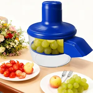 Automatic Electric Grape Peeler Machine - Hands-Free Skin Remover for Berries Fruits, Fruit Prep Tool, Effortless Peeling NONE