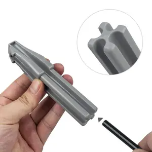 4-in-1 micro-blade eyebrow pencil sharpener, thin tip tool for eyebrow pencil sharpener, semi-permanent eyebrow makeup contour pen