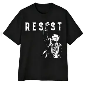 Bernie Sanders Resistance Movement Inspired Unique T Shirt For Bernie Supporters Tee That Goes Anywhere