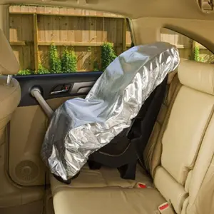Car seat sunshade, aluminum film sunshade, UV protection cover, dust and heat insulation cover, Car Covers For Automobiles