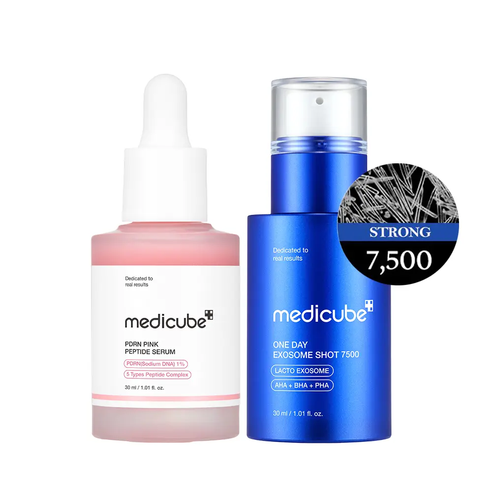 Strong : Zero Exosome Shot 7500+Pink PDRN Serum