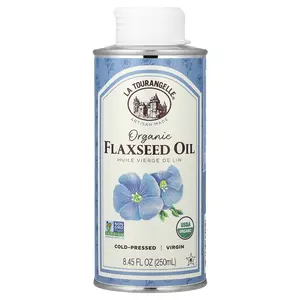 La Tourangelle Organic Flaxseed Oil, 8.45 fl oz (250 ml)