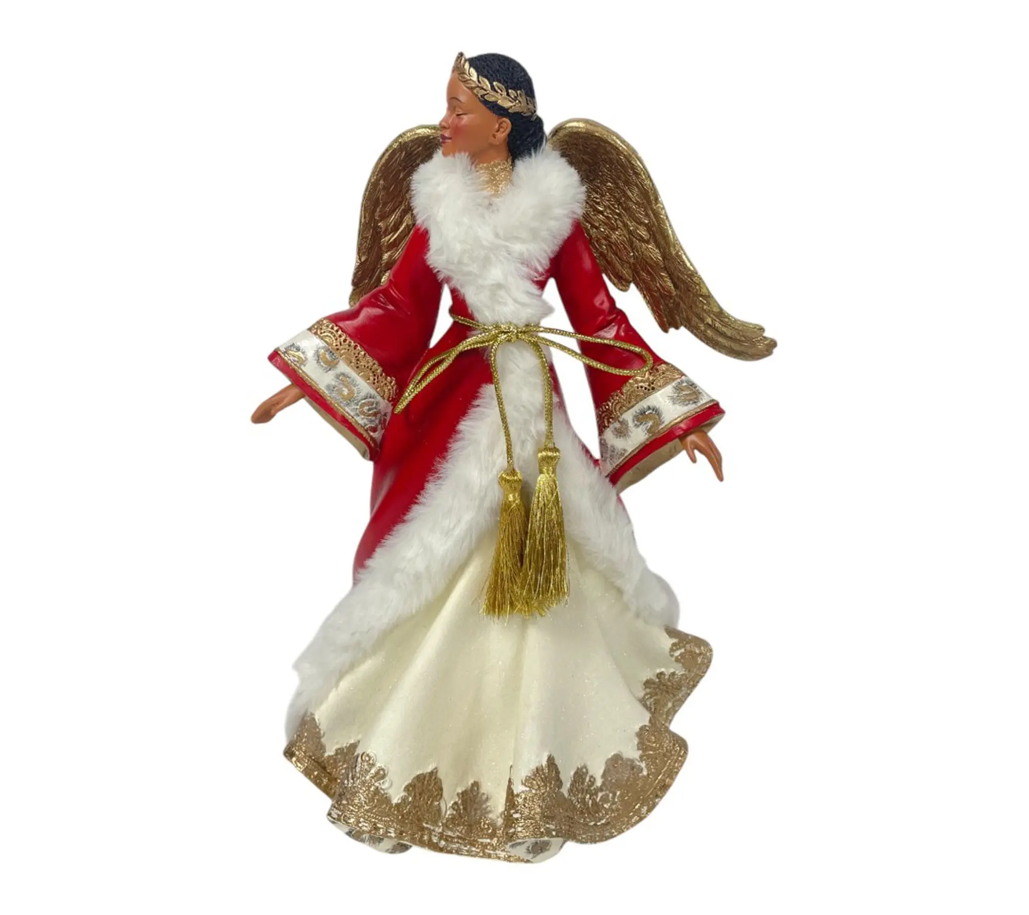 RC Home Decor 12" African American Christmas Angel RC Home Decor 12" African American Christmas Angel