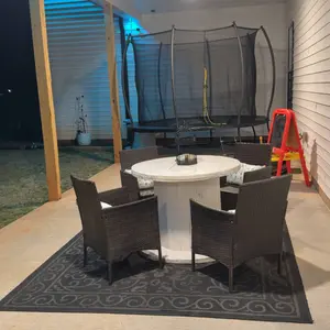 AMERLIFE Outdoor Trampoline with Enclosure Net and Ladder, Recreational Trampolines for Kids and Adults, Quick Connect Frame, ASTM Approval-16FT Ships in 2 Boxes/Best Gift Ideas/Christmas Gifts