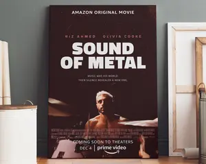 Sound of Metal Poster Paper | Sound of Metal Paper Print, Sound of Metal Print, Paper Wall Art, Movie Poster, Movie Art, Geek Gifts